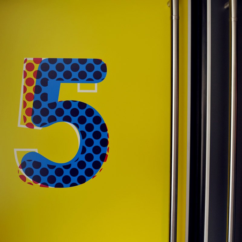 Cinéma Club6 Identité visuelle — signalétique