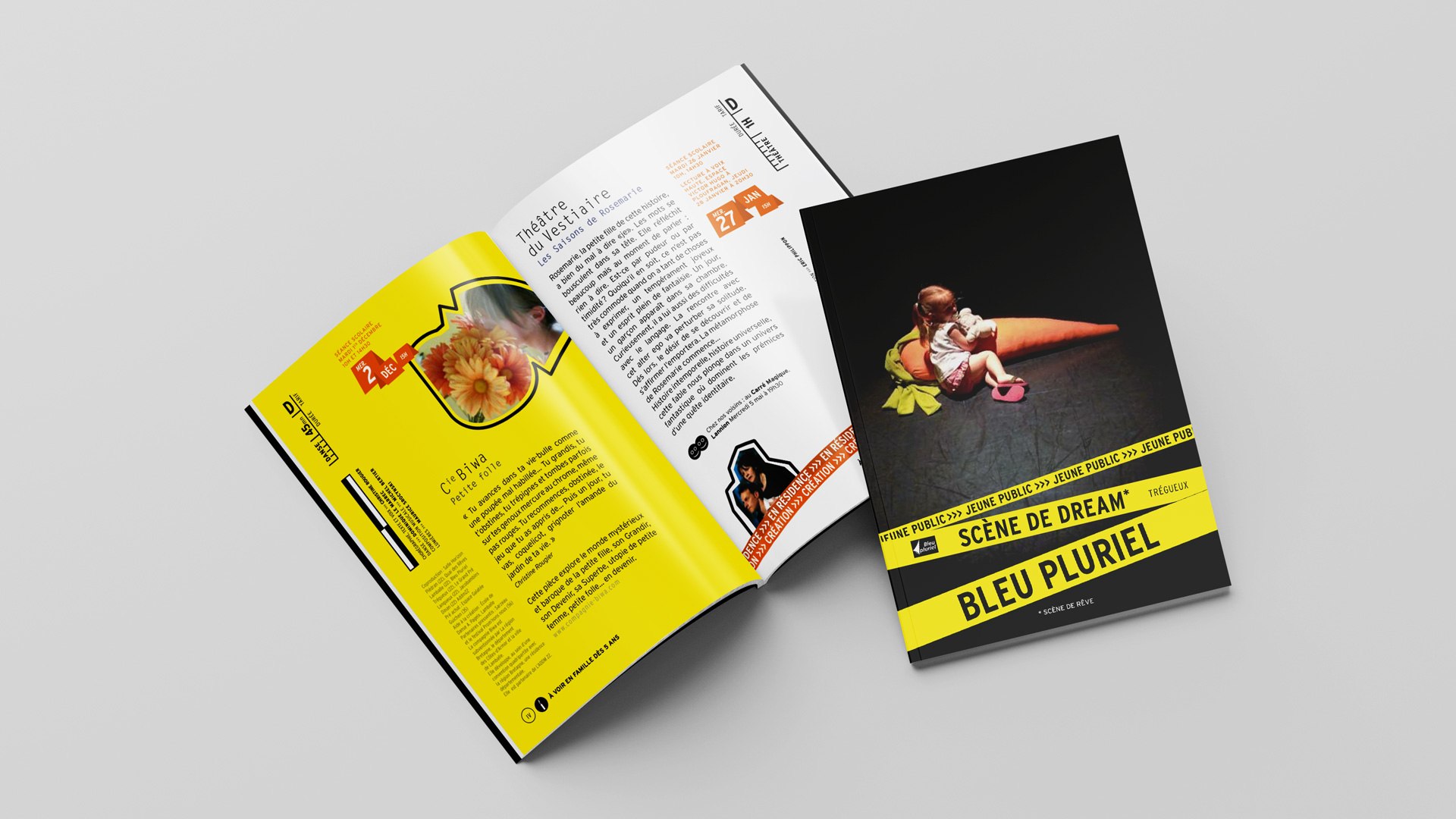 Bleu Pluriel Culturel Programme Spectacle Enfant Saison Brochure