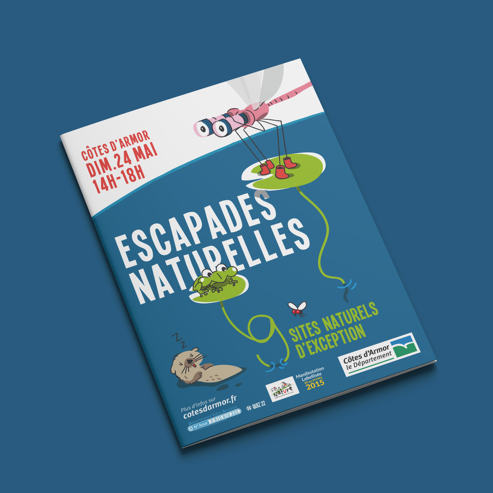Conseil Departemental 22 Edition Brochure Fete Nature Couverture