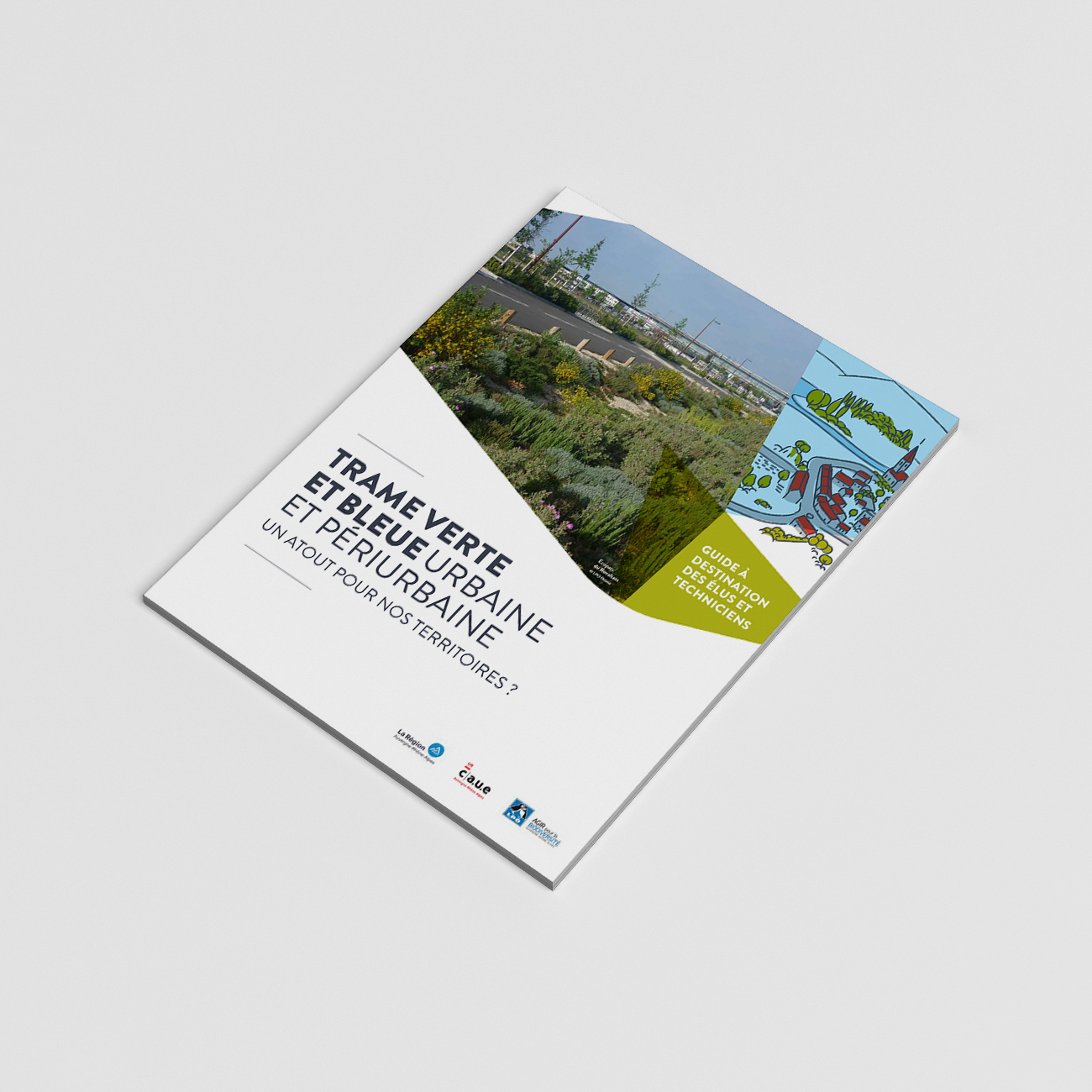 URCAUE guide methodologique trame verte bleue brochure couverture