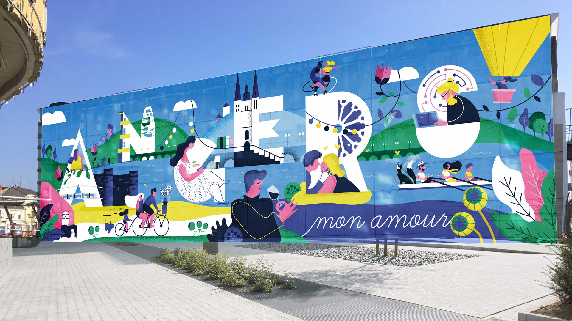 angers loire metropole fresque gare