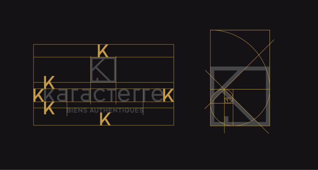 Karacterre agence immobiliere identite visuelle logo charte graphique Karacterre agence immobiliere identite visuelle logo charte graphique