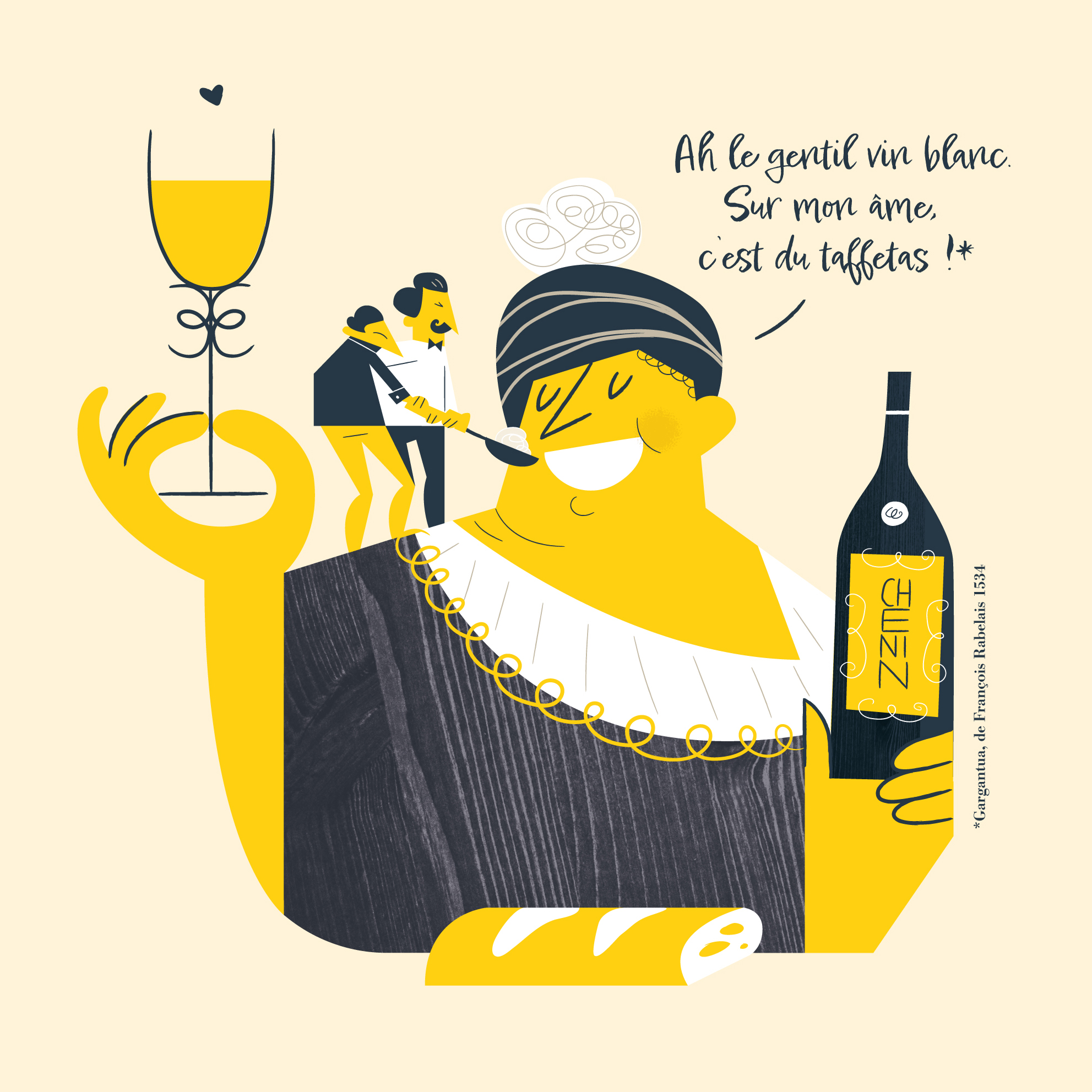 Fanchenin illustrations arnaudchauvel gargantua