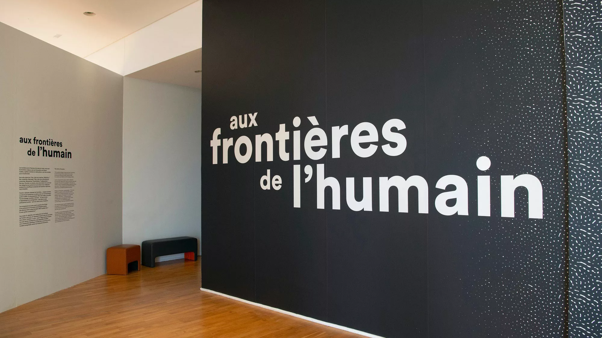 musee de l homme exposition aux frontieres de l humain entree jpg