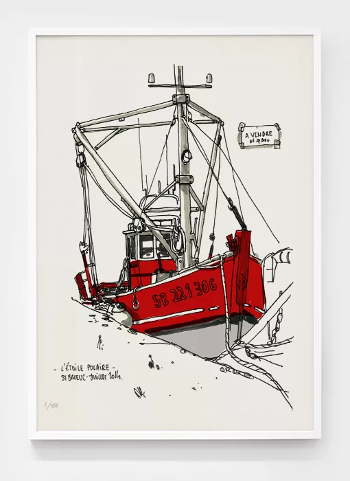 2014 saint brieuc legue bateau peche croquis@arnaud chauvel illustrateur bretagne