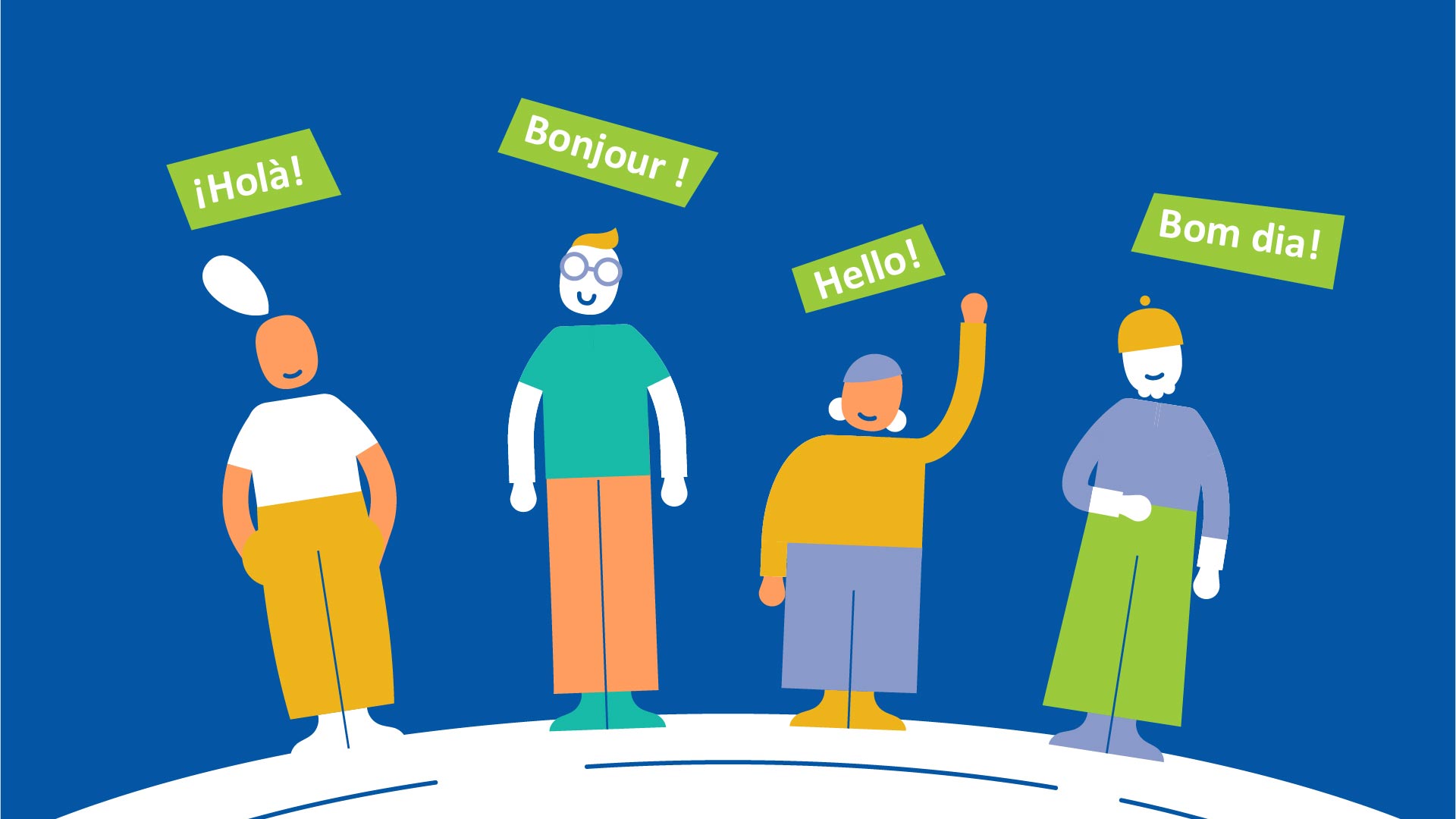 Motion design présentant un projet européen sur les énergies renouvelables et la transition énergétique