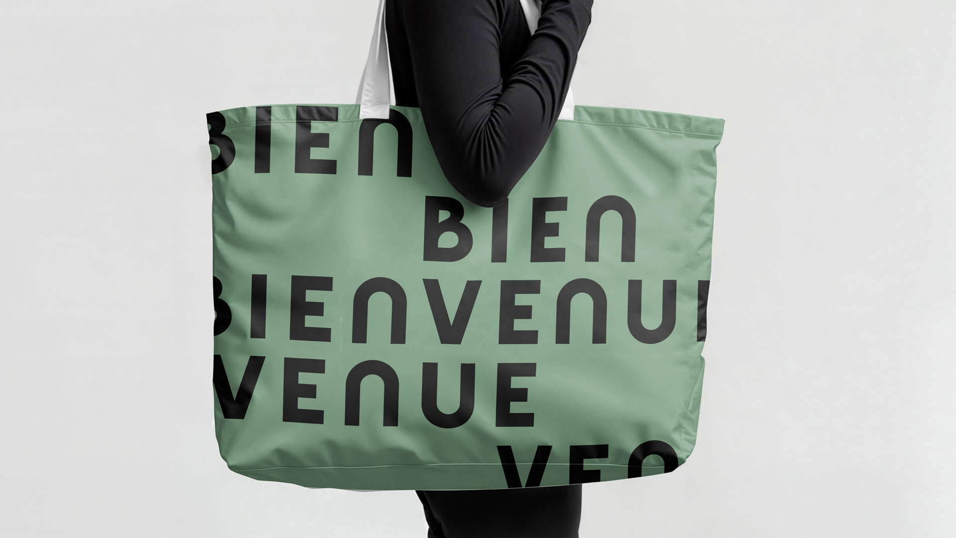 Tote bag d'accueil Bienvenue du Centre Aquatique Auguste Delaune Vénissieux